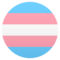 Transgender Flag emoji on Emojione